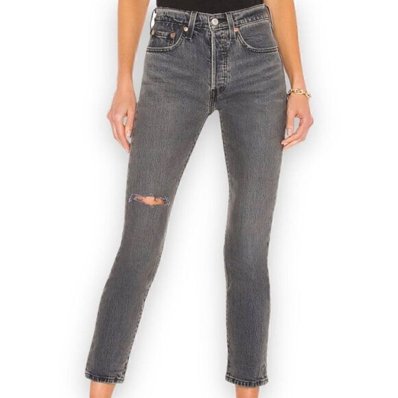 Levi’s 501 Skinny Jeans 27x30 - Picture 1 of 9